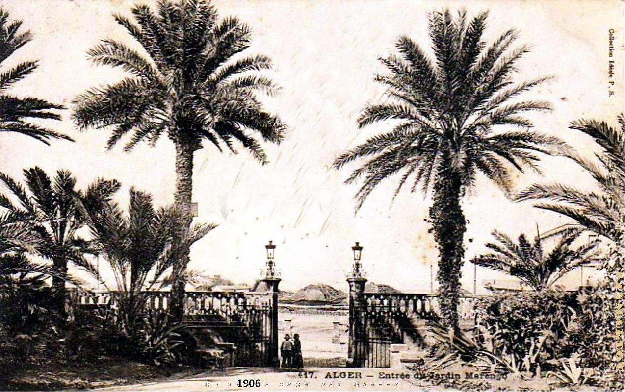 Alger - Jardin Marengo - Entree - 1906.jpg